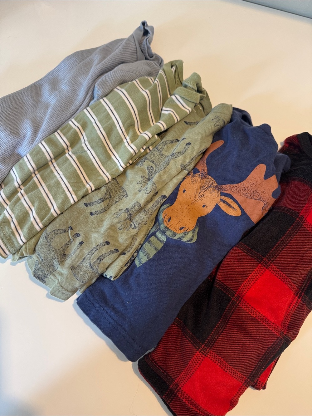 3T Winter Pajama Sets - Bundle of 5